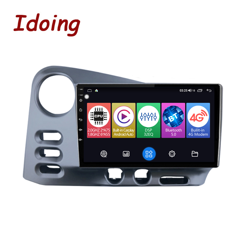 Idoing 9" Car AndroidAuto Carplay Radio Player For Toyota Matrix 2 E130 E140 For PONTIAC Vibe 2002-2008 Head Unit Plug And Play
