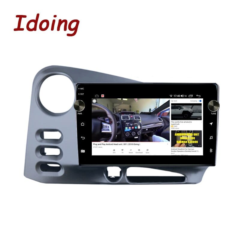 Idoing Car Radio Android Video Player Navigation GPS For Toyota Matrix 2 E130 E140 For PONTIAC Vibe 2002-2008 Head Unit Carplay