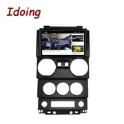 Idoing10.2 inch Car Stereo Android AutoRadio Carplay Multimedia Player For Jeep Compass 1 MK 2006-2010 Head Unit Plug And Play GPS-1757
