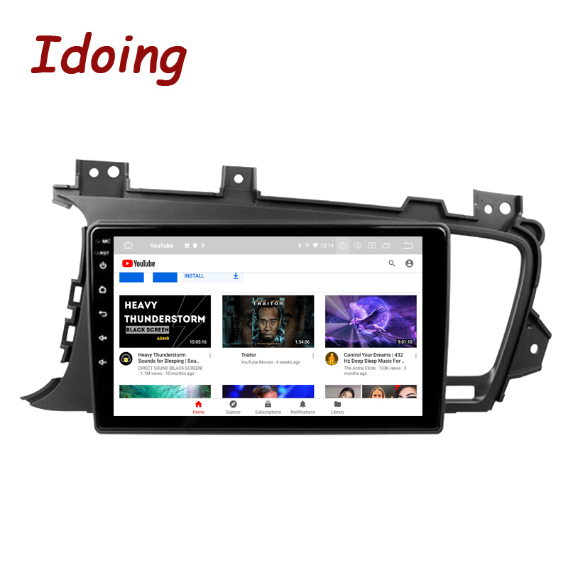 Idoing 9 inch Car Stereo Radio Player For Kia K5 Optima 3 TF 2011-2015 Head Unit Plug And Play GPS Navigation Carplay Android Auto
