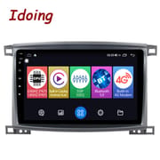 Idoing Car Android Radio Player Head Unit Plug And Play For Toyota Land Cruiser LC 100 2002-2007 For Lexus LX470 J100 2 II 2002