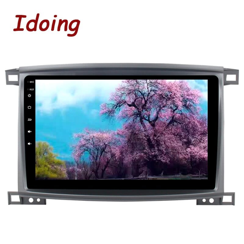 Idoing Car Android Radio Player Head Unit Plug And Play For Toyota Land Cruiser LC 100 2002-2007 For Lexus LX470 J100 2 II 2002