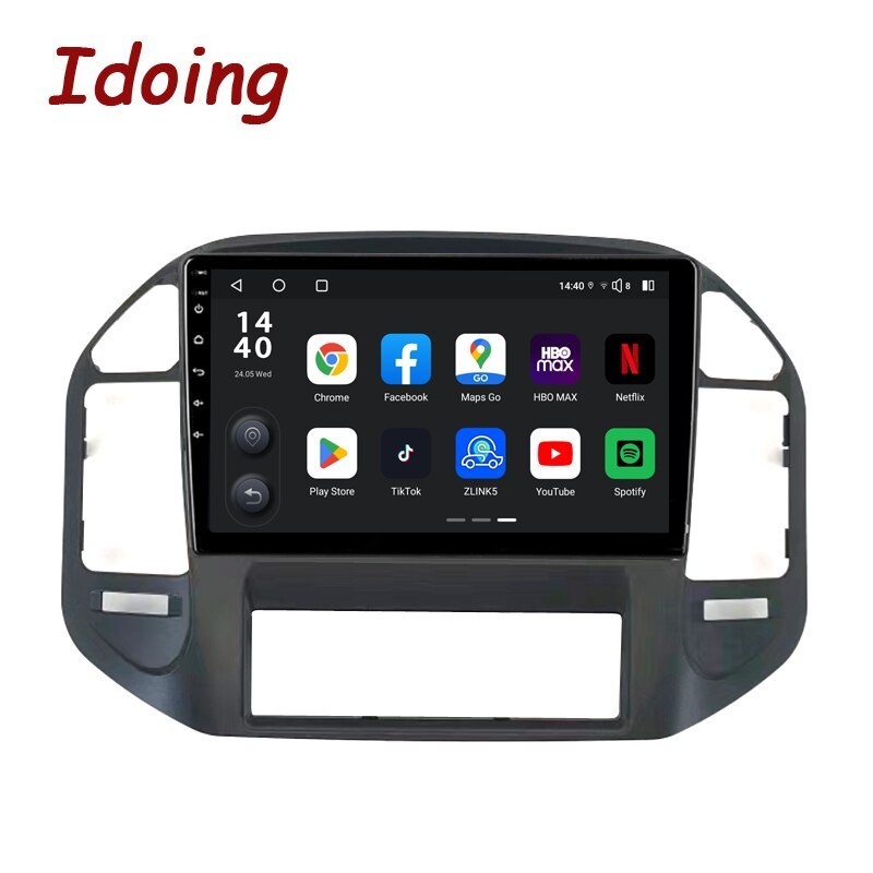 Idoing Head Unit For Mitsubishi Pajero 3 V70 V60 1999-2006 Car Radio Multimedia Video Player Navigation GPS Android No 2din DVD