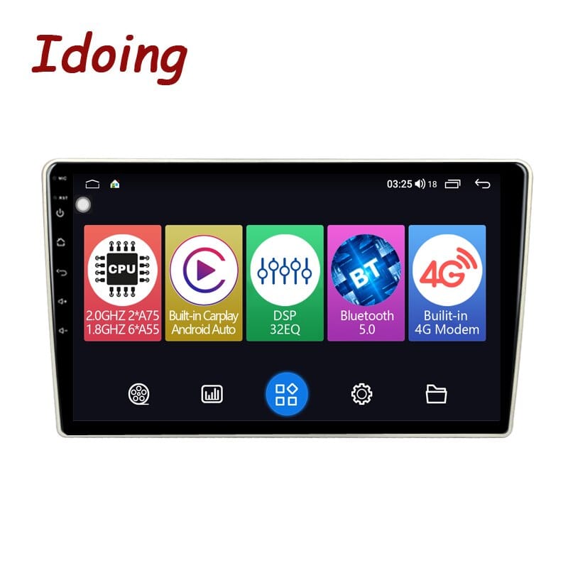 Idoing 9\"Android Radio Head Unit For Toyota Avensis T250 2 II 2003-20 Car Multimedia Player Navigation GPS Plug And Play Carplay