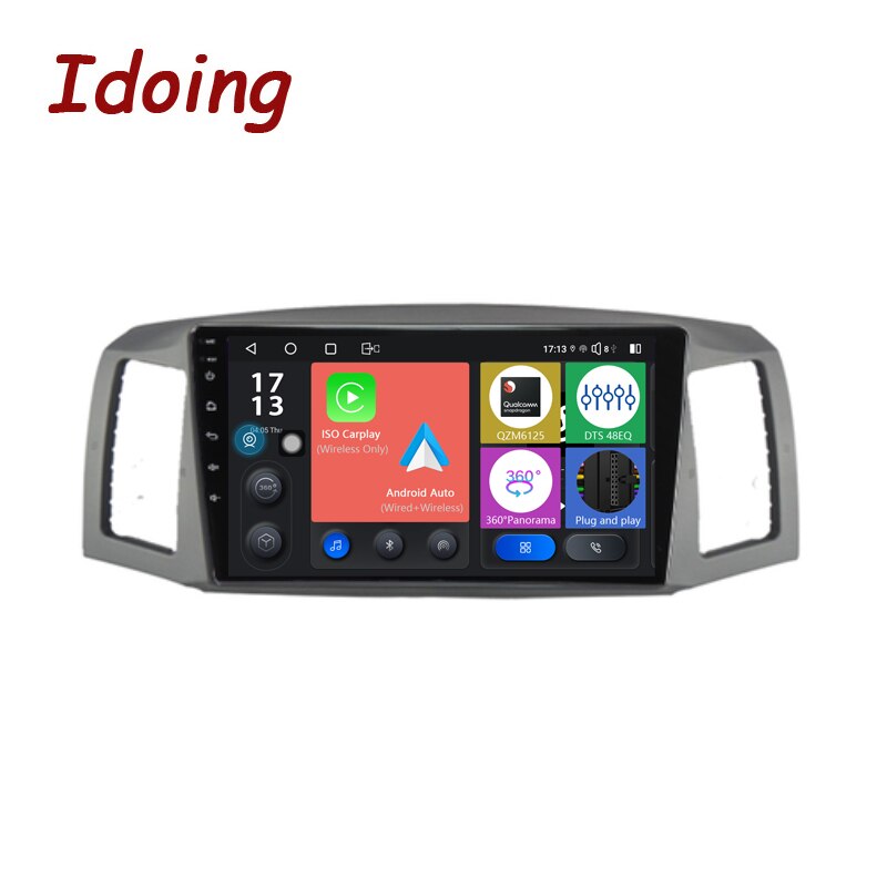 Idoing Car Radio Multimedia Video Player Navigation GPS For JEEP Grand Cherokee 2004-2007 LHD Car Stereo Audio Head Unit 8G+128G