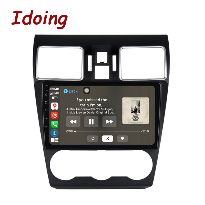 Idoing 9 inch Car Radio Player For Subaru WRX 2016-2021 GPS Navigation Carplay And Android Auto Head Unit Plug And Play 360°Panorama
