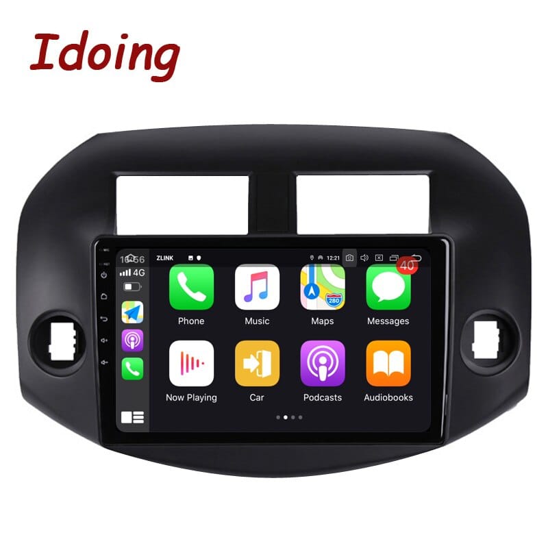 Idoing 10.2"Car Radio AndroidAuto Multimedia Player For Toyota RAV4 3 XA30 2005-2013 GPS Navigation Head Unit Plug And Play