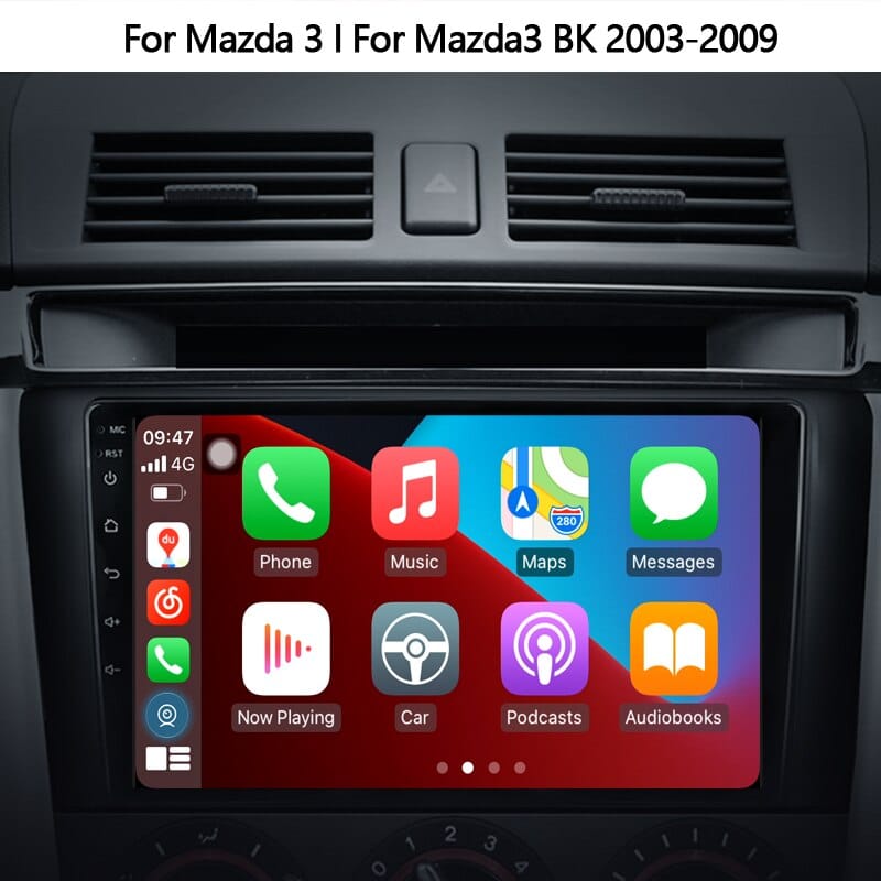 Idoing 9"Car Stereo Head Unit Plug And Play For Mazda 3 I For Mazda3 BK 2003-2009 Car Radio Multimedia Video Player Navigation