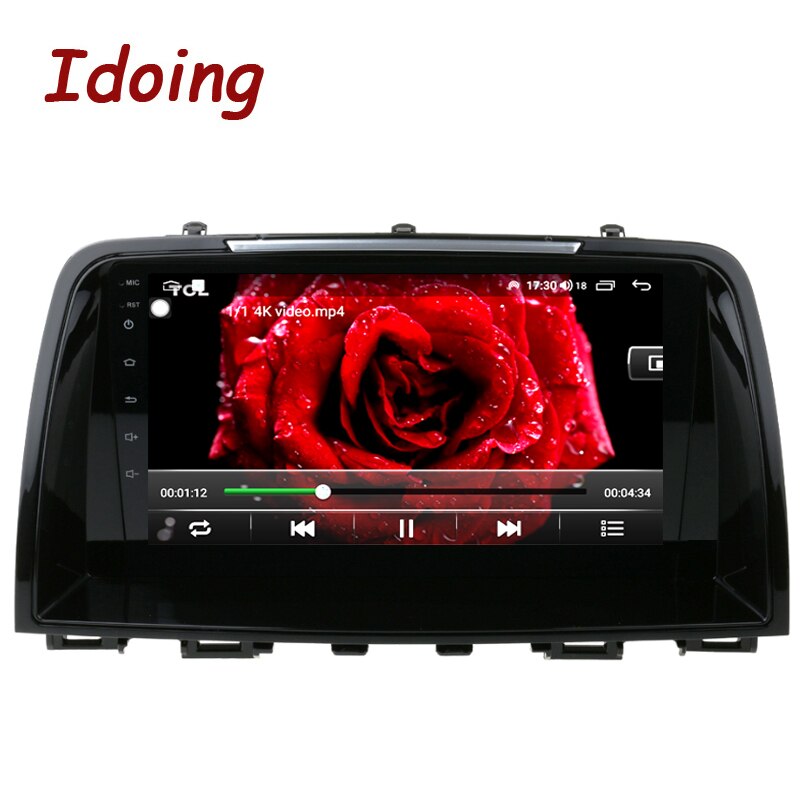 Idoing 9INCH Car Head Unit Navigation GPS For Mazda 6 Ⅲ GL GJ 2012-2017 Car Radio Multimedia Video Player Stereo GPS Android No 2di