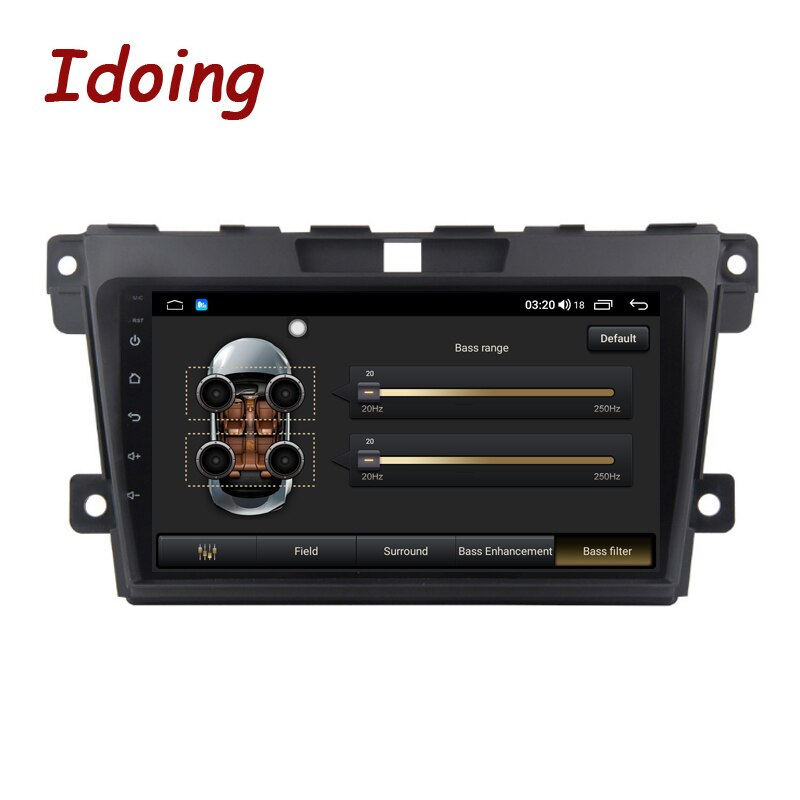 Idoing 9inch Car Intelligent System Radio Video Player Navigation GPS For Mazda CX7 CX-7 CX 7 ER 2009-2012 Head Unit Plug And Play