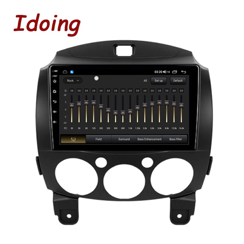 Idoing Car Head Unit Plug And Play For Mazda 2 DE 2007-2014 Car Radio Multimedia Video Player Navigation GPS Android No 2din