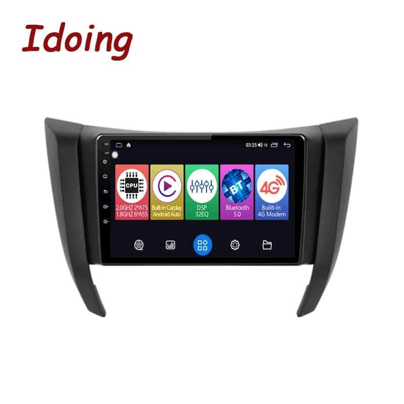 Idoing 9"Car Stereo Head Unit For Nissan Navara D23 IV 4 2014-2021 Car Android Radio Multimedia Player Navigation GPS No 2din