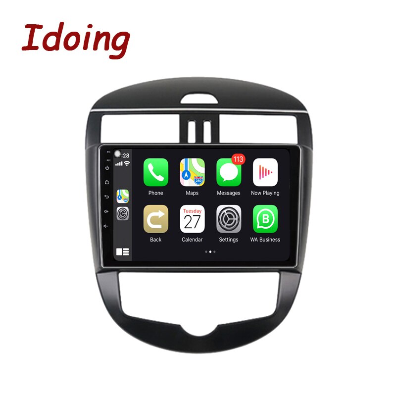 Idoing9 inchcCar Radio Media Player For Nissan Serena Tiida 2011-2015 Navigation GPS Android Auto And Carplay Head Unit Plug And Play