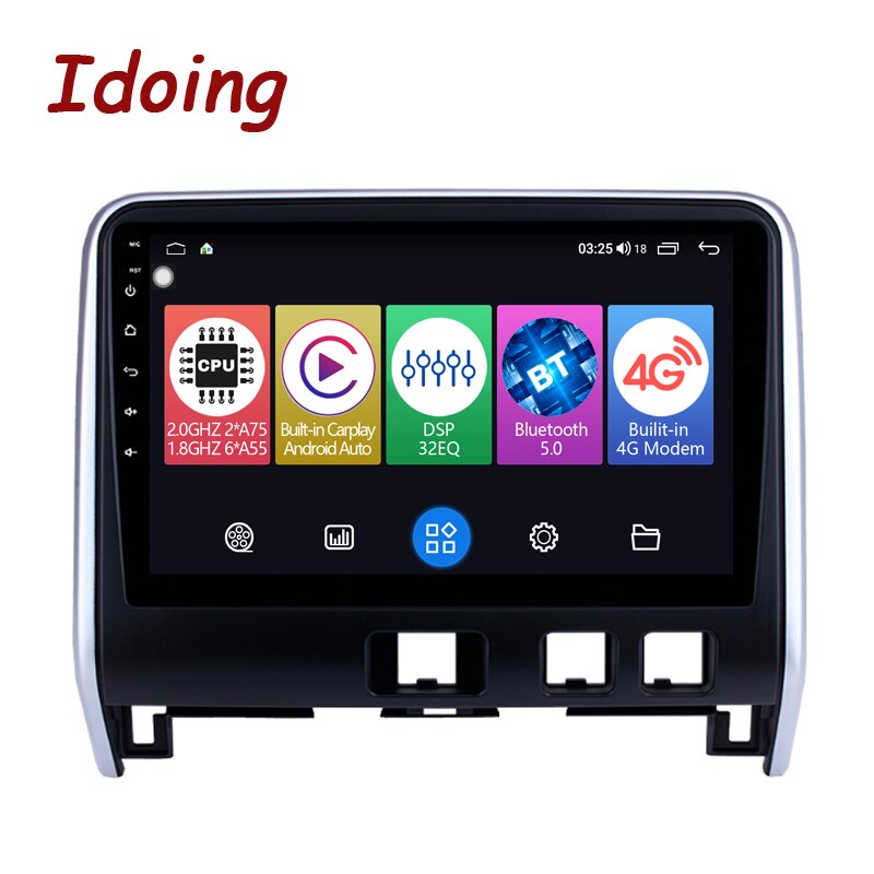 Idoing10.2&quot;Car Radio Multimedia Video Player For Nissan Serena 5 C27 2016-2019 V C27 2016 - 2021 Right Hand Driver Head Unit