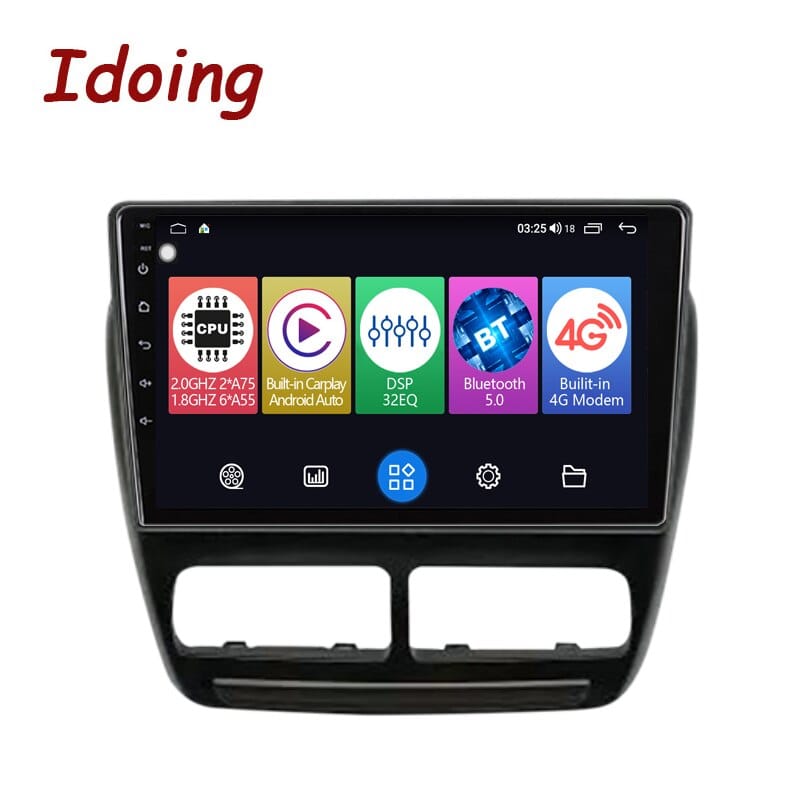 Idoing Car Stereo Radio Multimedia Player For FIAT Doblo Opel Combo Tour 2010-2015Navigation GPS Android Head Unit Plug And Play