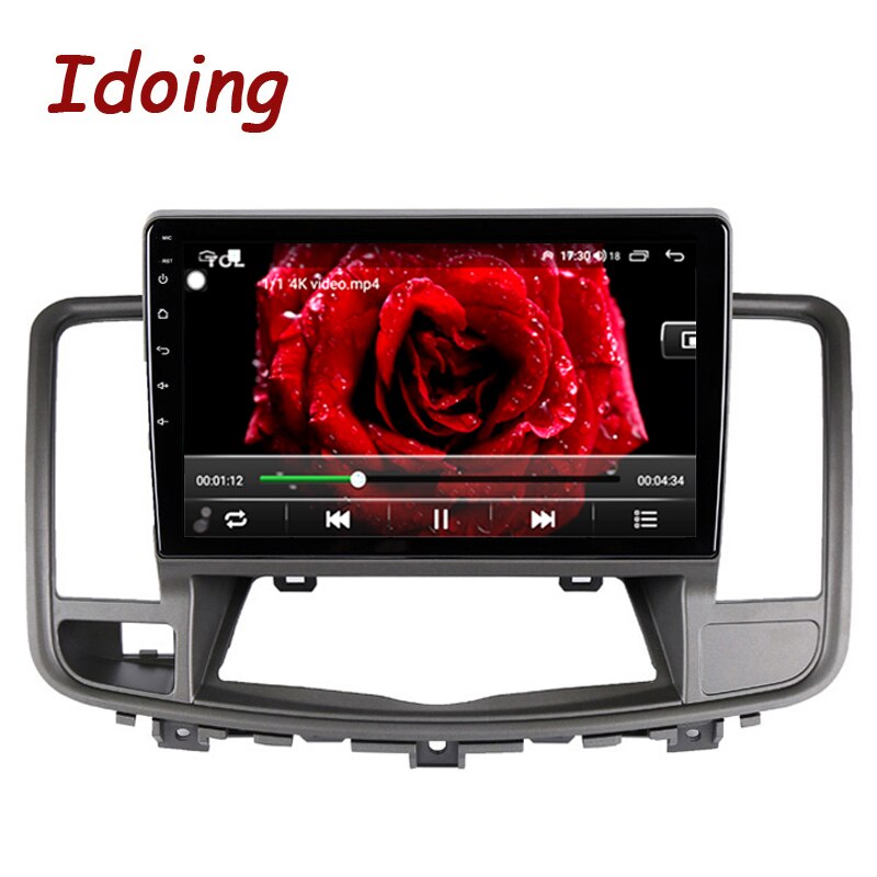Idoing10.2 inch Car Android Carplay Radio Multimedia Player For Nissan Teana J32 2008-2013 4G+64G GPS Navigation Plug And Play No2din