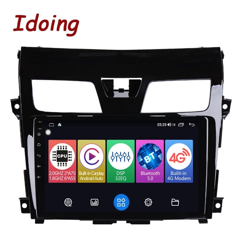 Idoing10.2"Car Radio Multimedia Video Player Navigation GPS For Nissan Teana J33 2013-2015Android Head Unit Plug And Play No2din