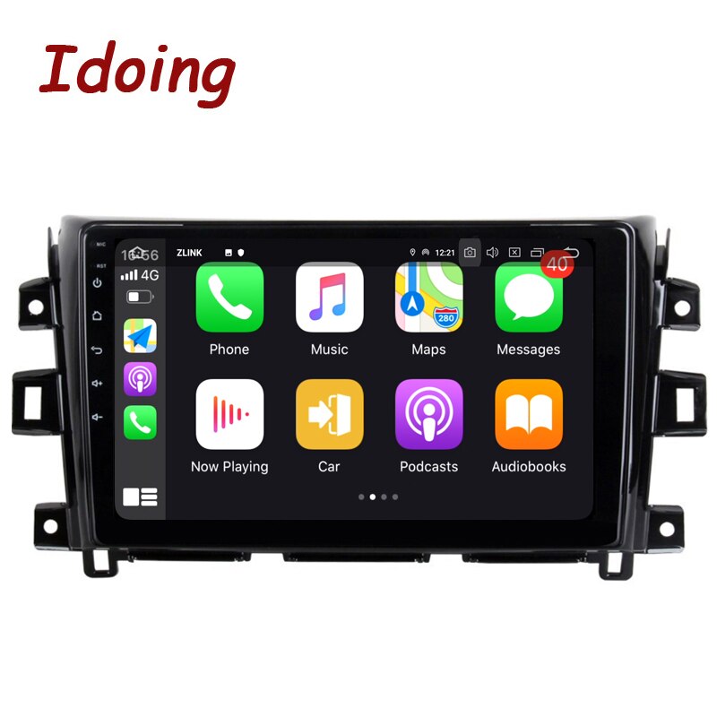 Idoing10.2inch Car Radio Media Video Player Android For Nissan NAVARA Frontier NP300 2011-2016Head Unit Plug And Play Navigation GPS