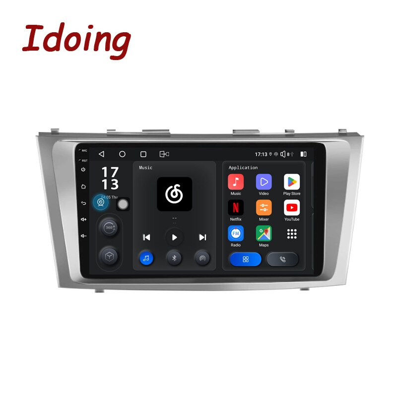 Idoing Android Head Unit For Toyota Camry 6 XV 40 50 2006-2011 Car Stereo Radio Multimedia Video Player GPS Navigation 8G+128G