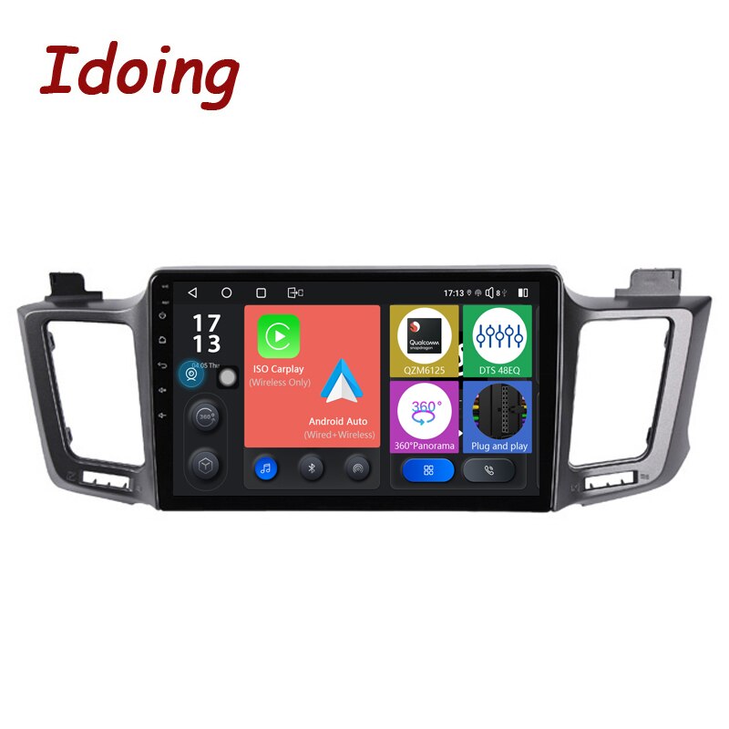 Idoing Android Head Unit 8G+128G For Toyota RAV4 4 XA40 5 XA50 2012-2018 Car Stereo Radio Multimedia Video Player Navigation GPS