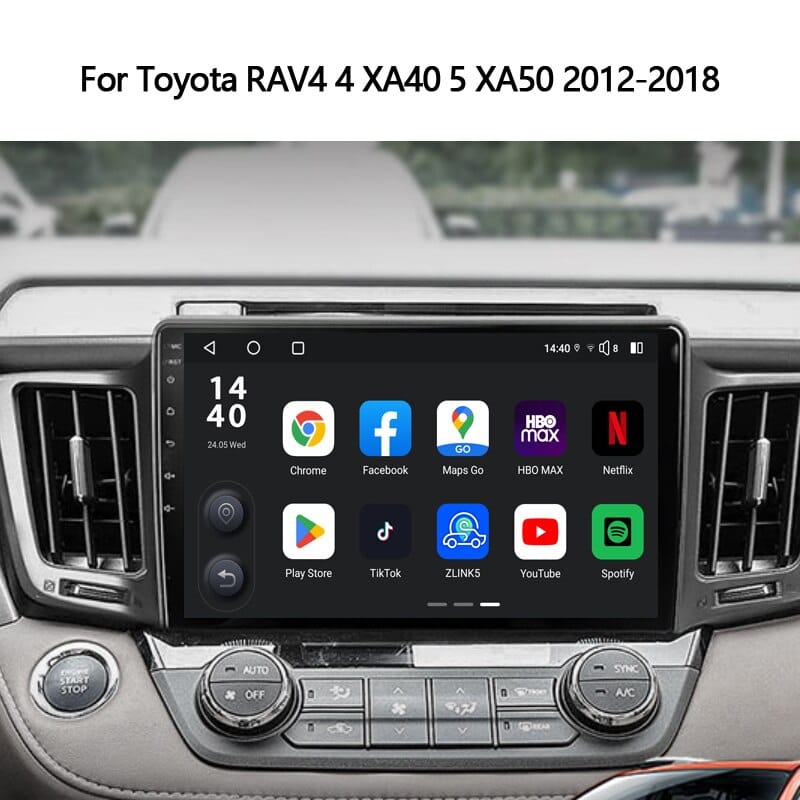 Idoing Android Head Unit 8G+128G For Toyota RAV4 4 XA40 5 XA50 2012-2018 Car Stereo Radio Multimedia Video Player Navigation GPS