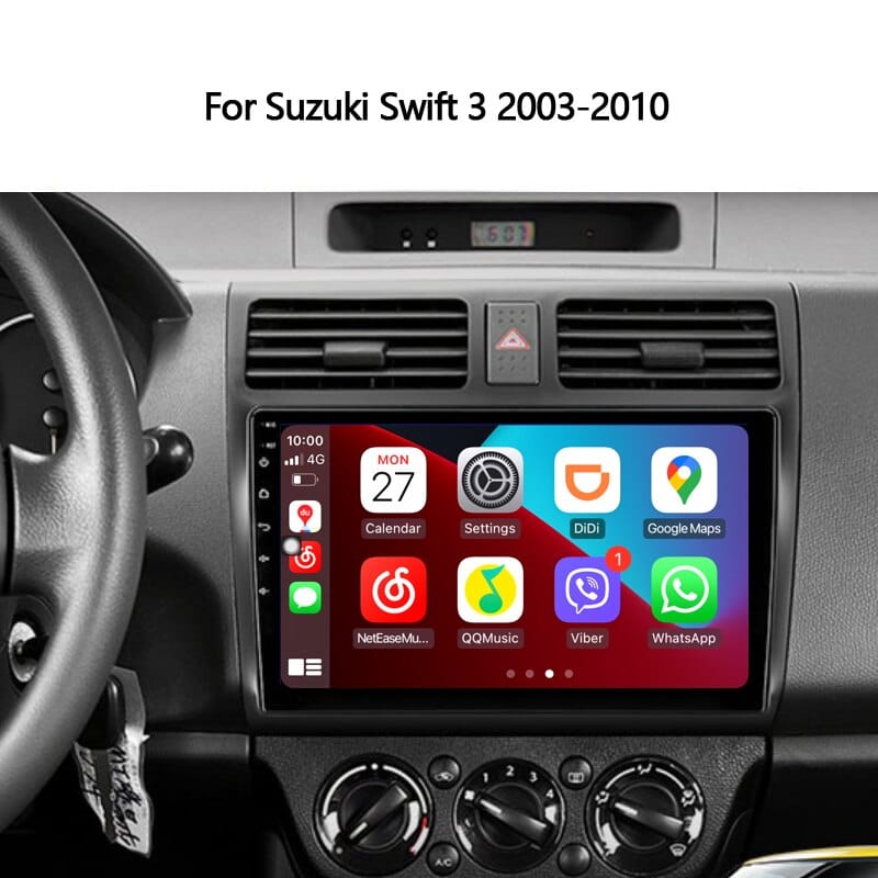 Idoing 10.2"Android Car Radio Multimedia Player For Suzuki Swift 3 2003-2010 Head Unit Plug And Play GPS Intelligent System