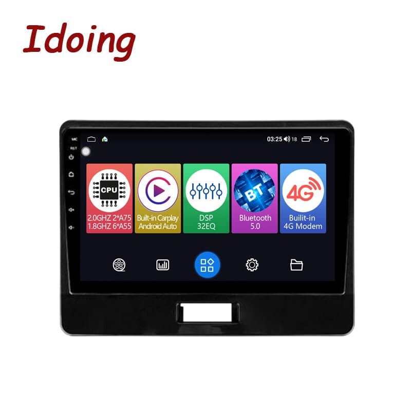 Idoing10.2"Car Stereo Radio Multimedia Player Head Unit Plug And Play For Suzuki Wagon R 6 VI 2017-2021 Android Auto And Carplay