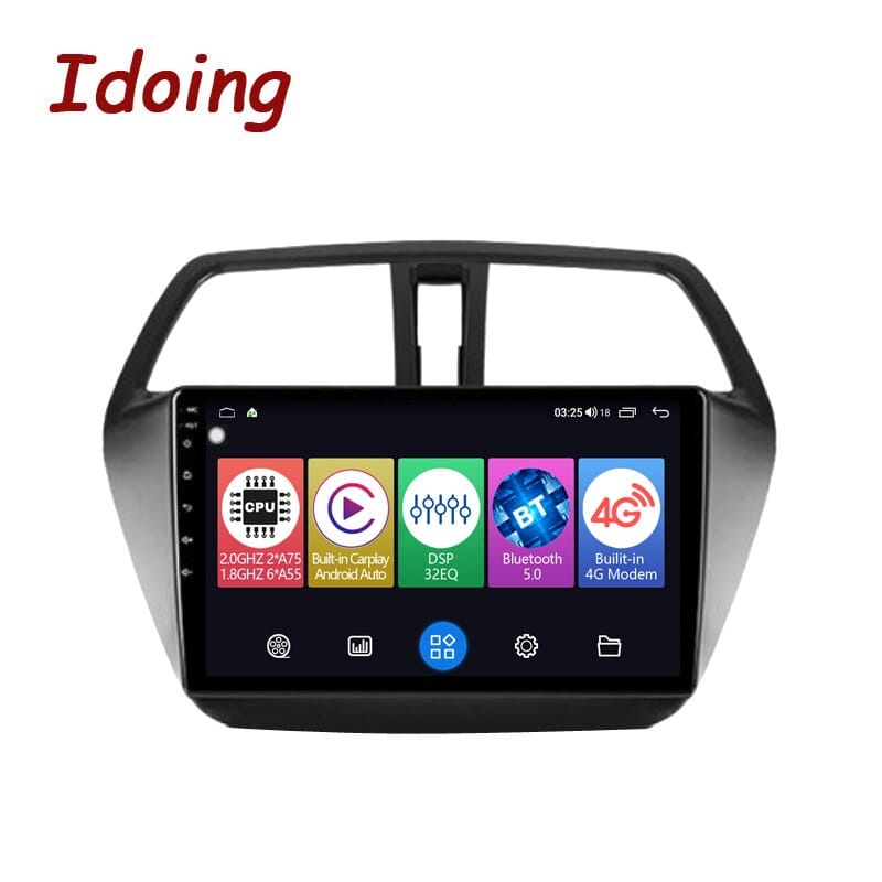 Idoing Car Stereo Video Radio Players For Suzuki SX4 2 S-Cross 2012-2016 Car Intelligent System Head Unit Plug And Play