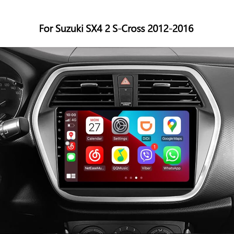 Idoing Car Stereo Video Radio Players For Suzuki SX4 2 S-Cross 2012-2016 Car Intelligent System Head Unit Plug And Play