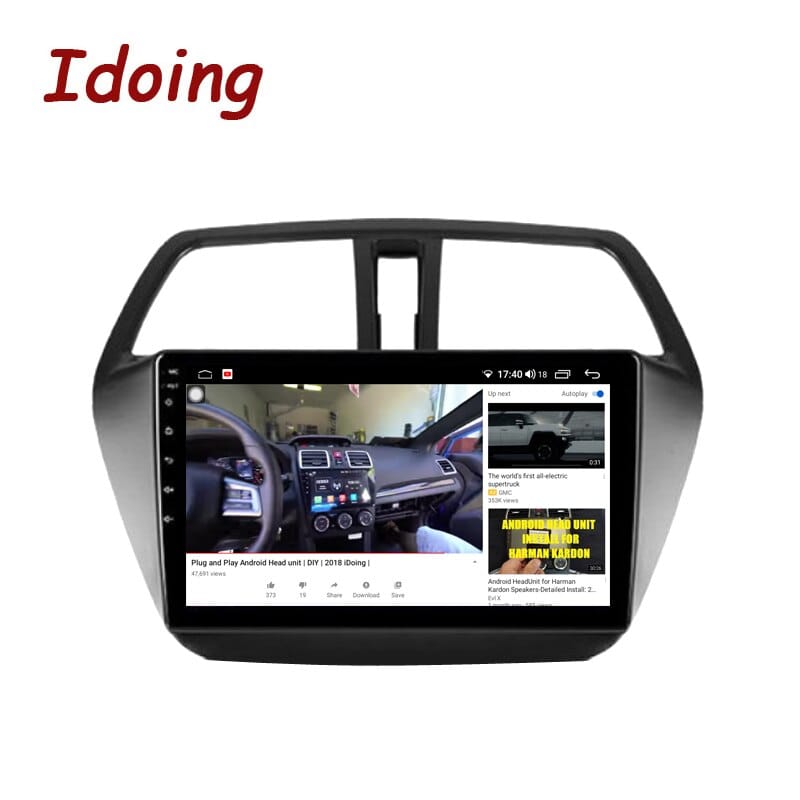Idoing Car Stereo Video Radio Players For Suzuki SX4 2 S-Cross 2012-2016 Car Intelligent System Head Unit Plug And Play