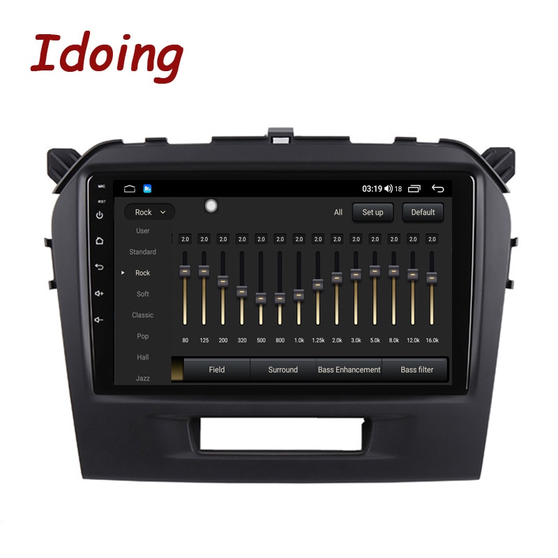 Idoing Car Radio Head Unit Player For Suzuki Vitara 4 2014-2018 Navigation GPS Android Auto Apple Carplay Car Intelligent System