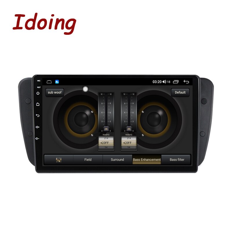 Idoing Car Stereo Head Unit For SEAT Ibiza 6J IV 4 2008-2015 Car Radio Multimedia Video Player Navigation GPS Android No 2din