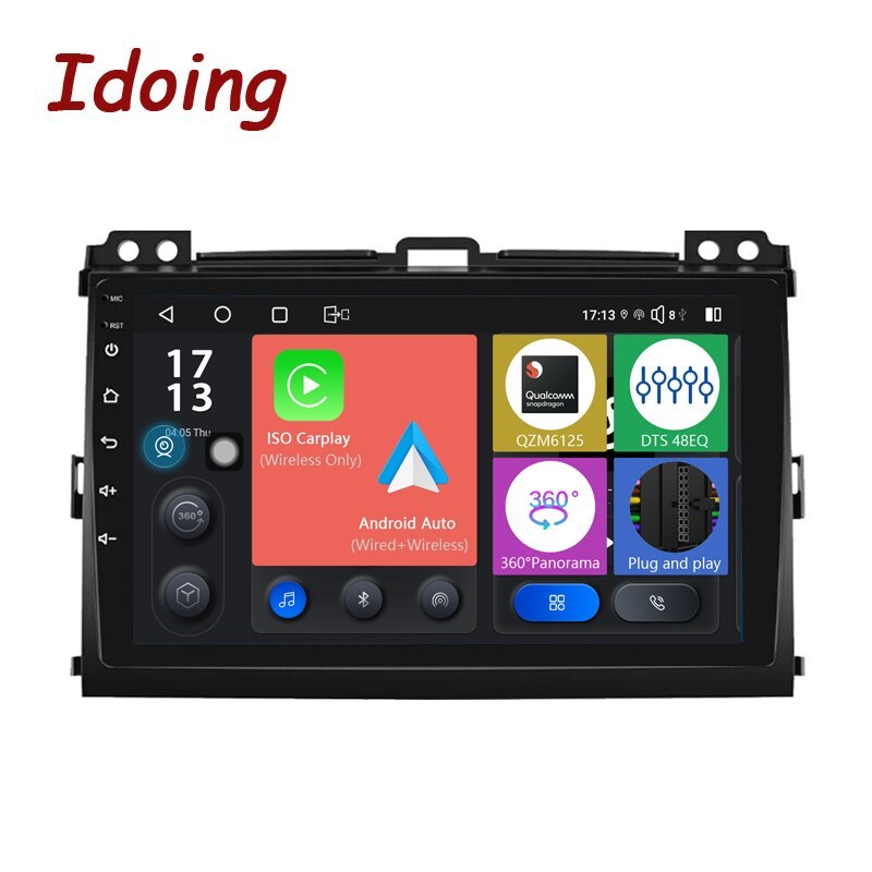 Idoing Car Stereo Android Radio Head Unit Player For Toyota Land Cruiser Prado 120 3 III For Lexus GX470 GX 470 J120 2002-2009