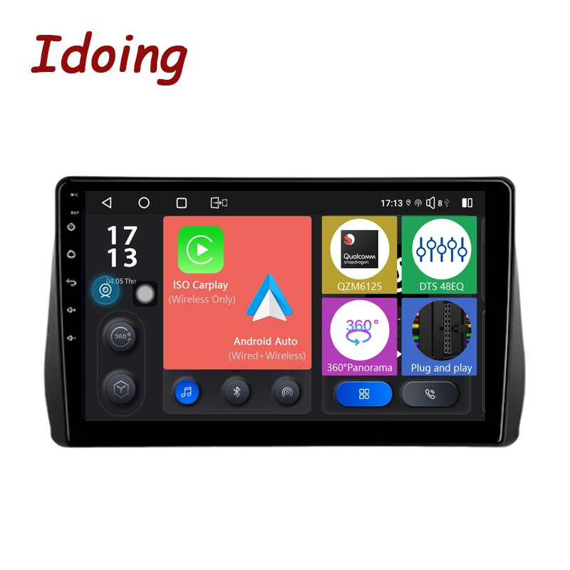 Idoing Car Intelligent System Stereo Android Radio Head Unit Multimedia Player For Toyota Wish 2 II XE20 2009-2017Navigation GPS