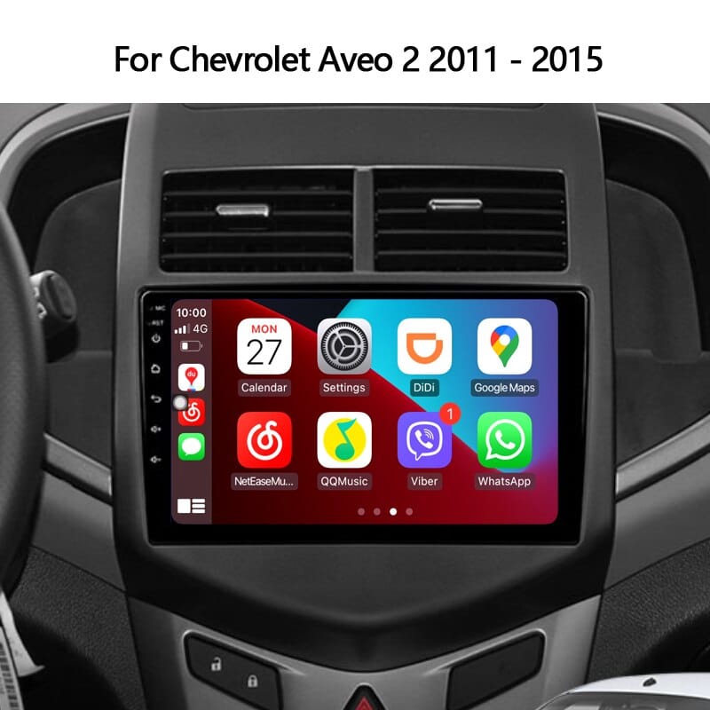 Idoing 9"Car Android AutoRadio Player For Chevrolet Aveo 2 2011 2015 GPS Navigation Carplay Intelligent Head Unit Plug And Play| |   - AliExpress