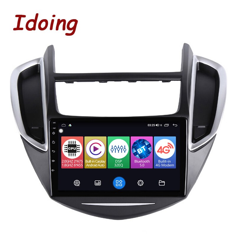 Idoing 9&quot;Car Stereo Android  AutoRadio Multimedia Audio Player For Chevrolet Tracker 3 Trax 2013 2017 Head Unit Plug And Play| |   - AliExpress