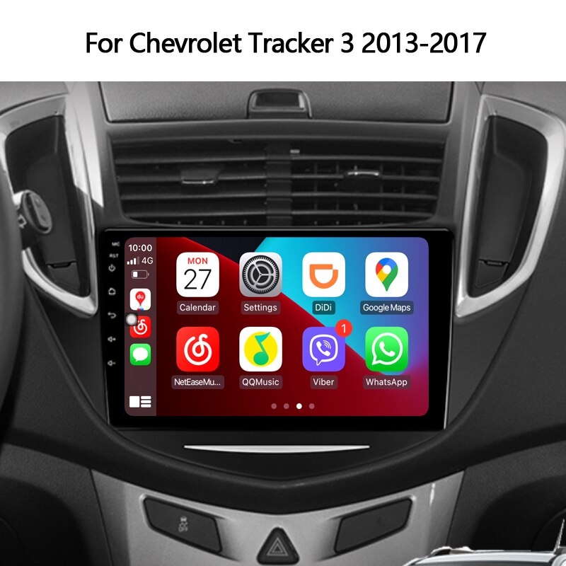 Idoing 9inch Car Stereo Android  AutoRadio Multimedia Audio Player For Chevrolet Tracker 3 Trax 2013-2017 Head Unit Plug And Play| |   - AliExpress