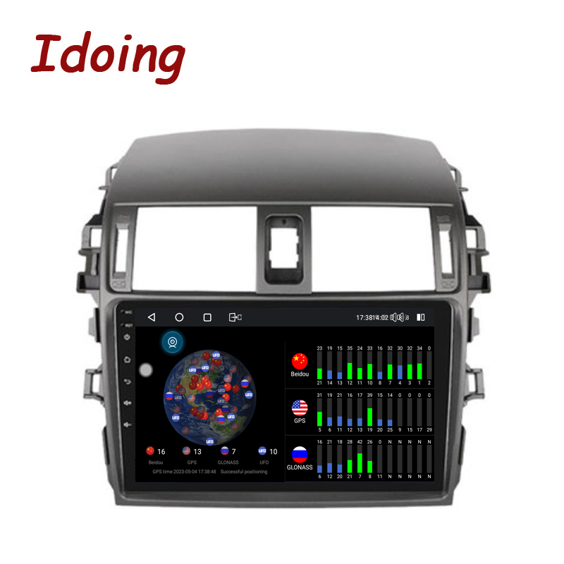 Idoing Android Head Unit 9 inch For Toyota Corolla 10 E140 E150 2006-2013 Car Radio Multimedia Video Player Navigation GPS No 2din