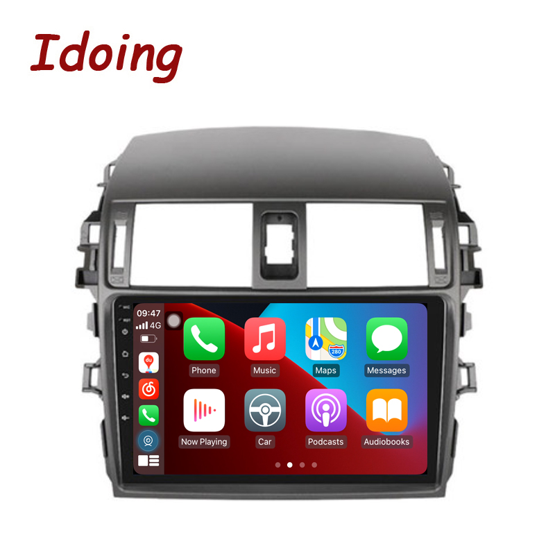 Idoing Android Head Unit 10.2 inch For Toyota Corolla 10 E140 E150 2006-2013 Car Radio Multimedia Video Player Navigation GPS No 2din