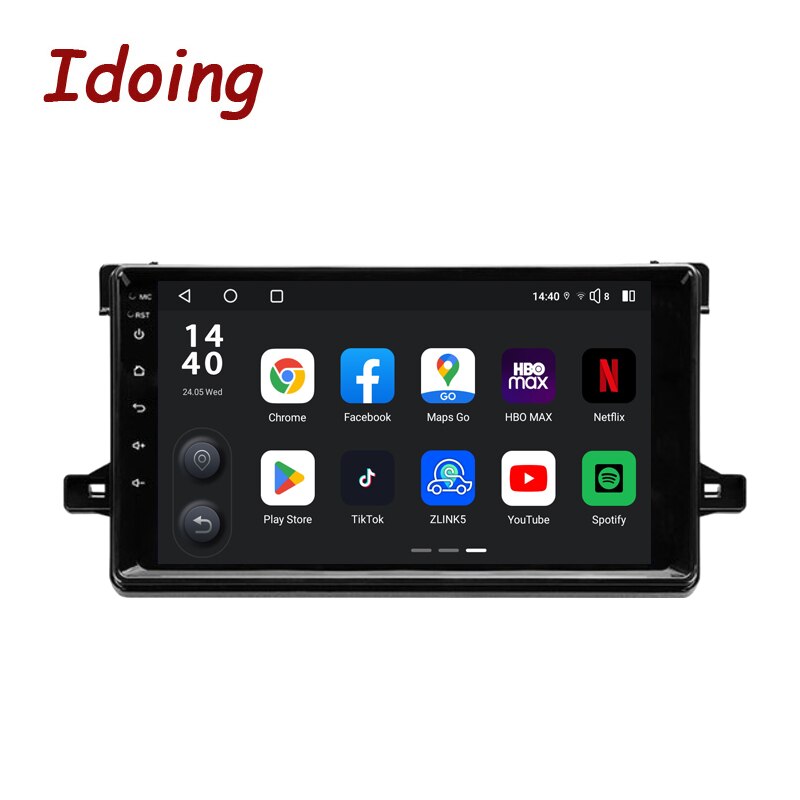 Idoing Android Car Radio Multimedia Video Player For Toyota Prius XW50 2015-2020 Head Unit Navigation Stereo GPS Video No 2din