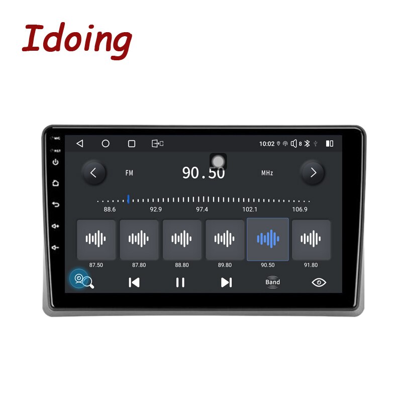 Idoing 9inch Car Radio Multimedia Video Player Head Unit For Toyota Land Cruiser 10 J100 100 1998-2007 Navigation GPS Android Stereo