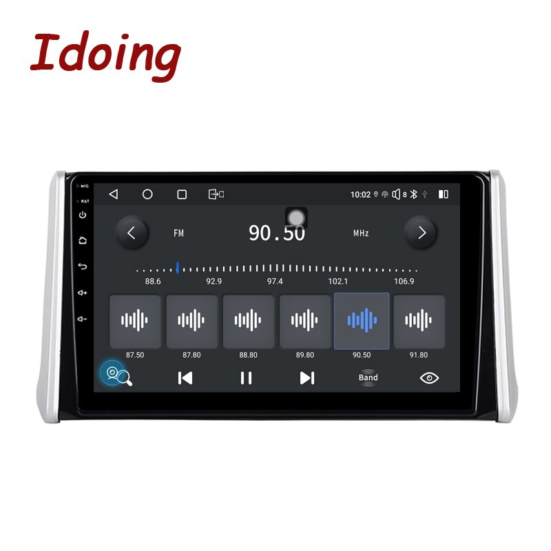 Idoing10.2 inch Android Head Unit 2K For Toyota RAV4 5 XA50 2018-2023 Car Radio Multimedia Video Player Navigation Stereo GPS Carplay