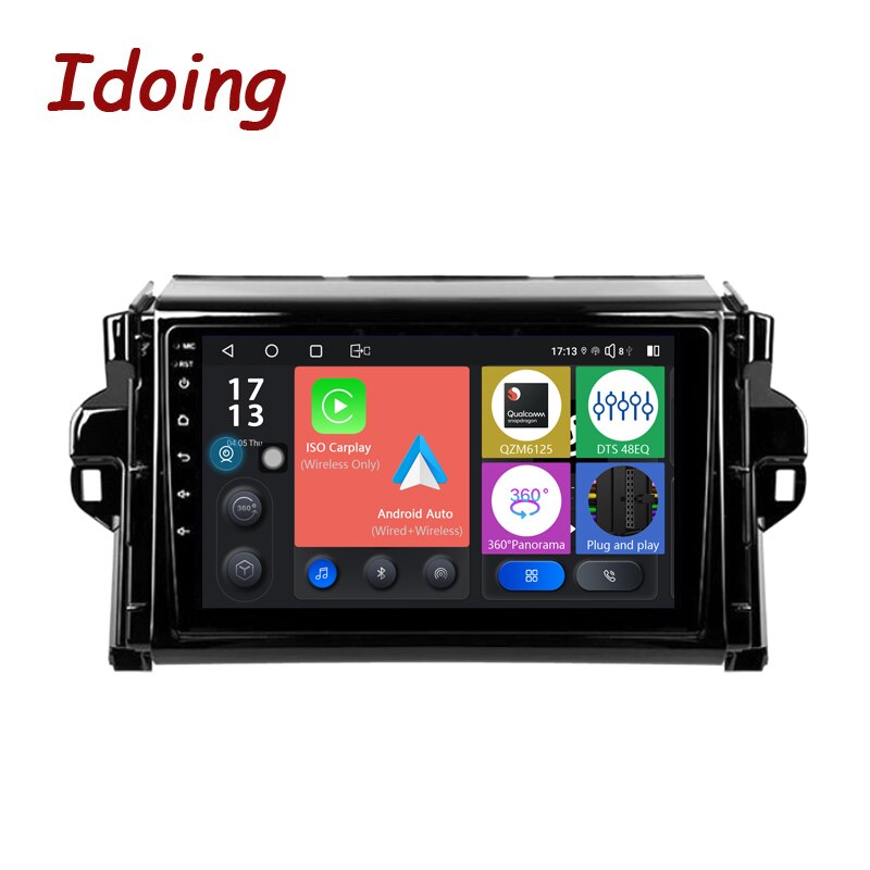 Idoing Head Unit 2K CarPlay Radio For Toyota Fortuner 2 SW4 2015 2022 Android Auto Car Multimedia Player Stereo GPS Navigation| |   - AliExpress