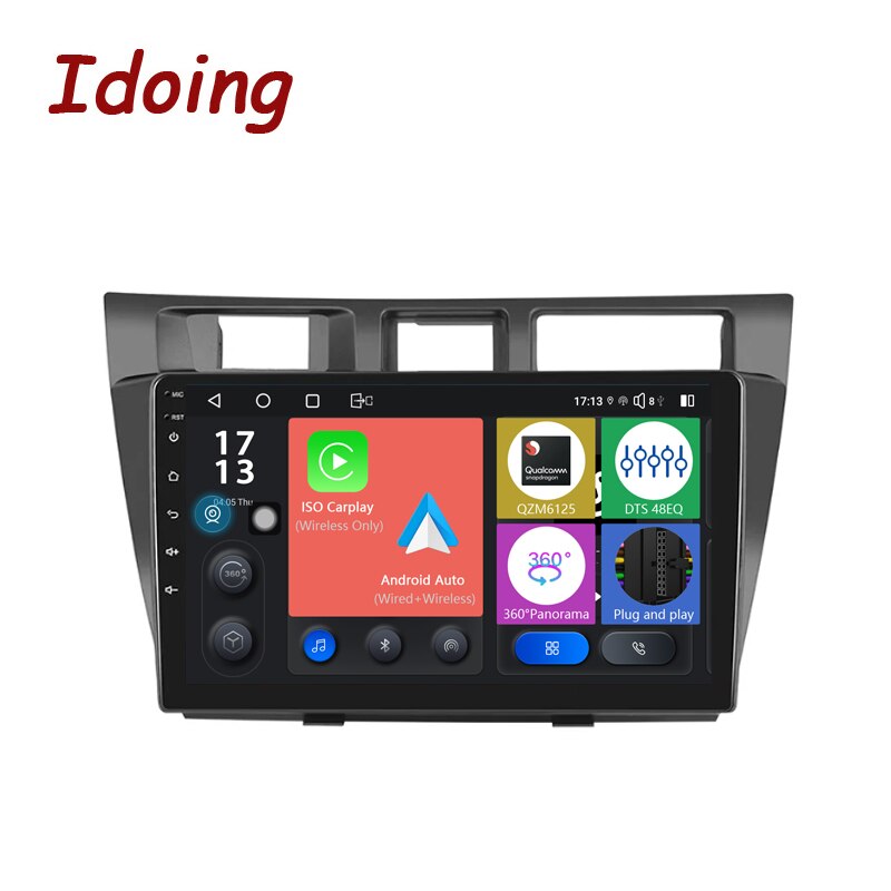 Idoing 9&quot;Car Radio Multimedia Video Player Head Unit For Toyota Mark II 9 X100 2000 2007 Navigation GPS Android Auto And Carplay| |   - AliExpress