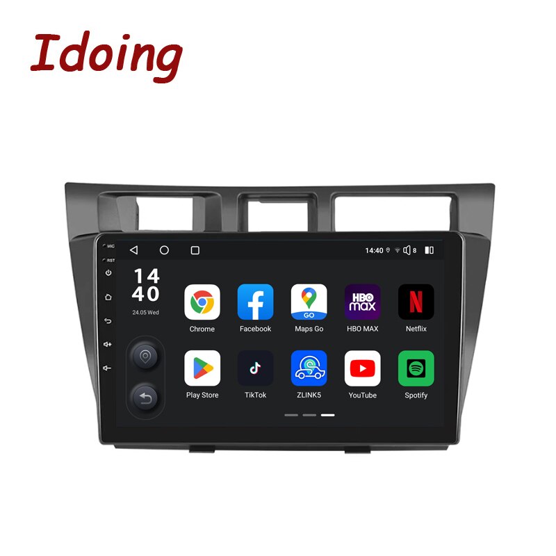 Idoing 9 inch Car Radio Multimedia Video Player Head Unit For Toyota Mark II 9 X100 2000-2007 Navigation GPS Android Auto And Carplay