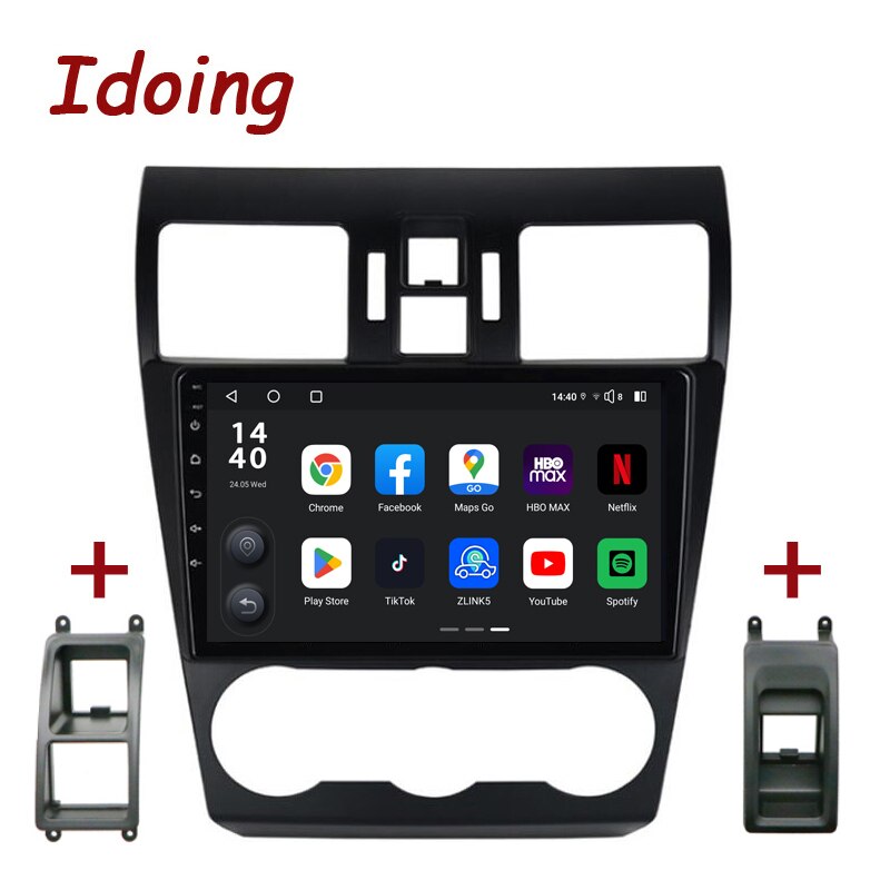 Idoing 9 inch Car Stereo Radio Player For Subaru Forester 4 SJ Impreza 2012-2015 For Subaru WRX 2012-2015 GPS Navigation Head Unit