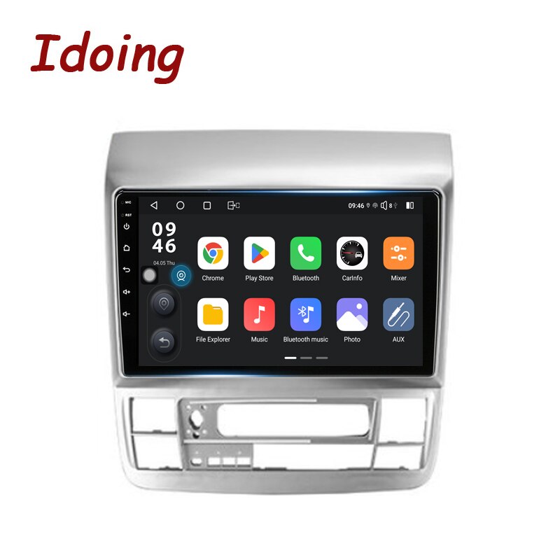 Idoing 9inch Stereo Android Head Unit 2K For Toyota Alphard 1 H10 2002-2008 Car Radio Multimedia Video Player Navigation GPS No 2din