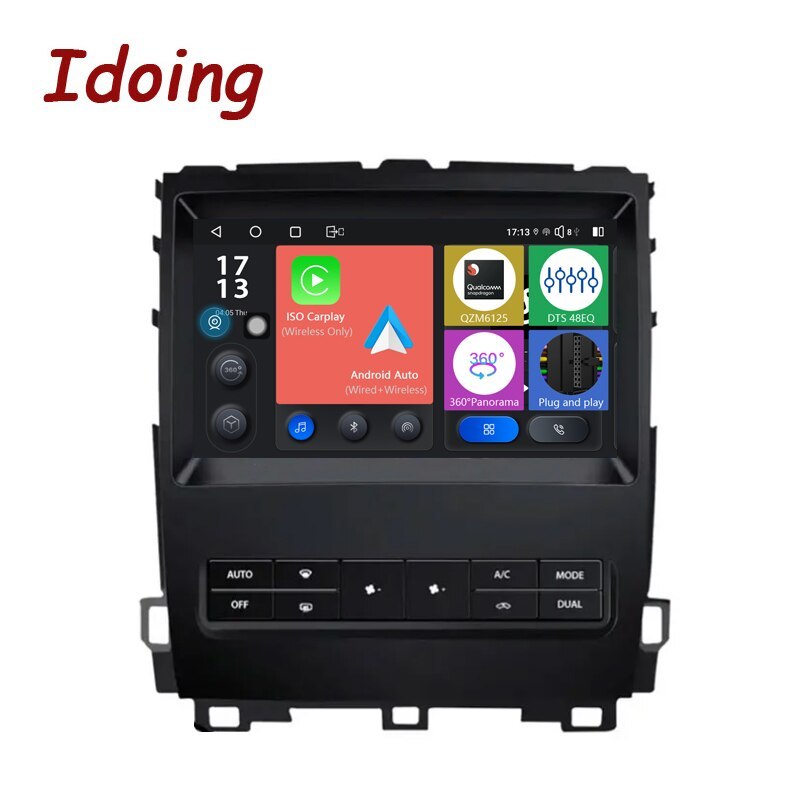 Idoing 9 inch Car Stereo Radio Multimedia Player Head Unit  For Toyota Land Cruiser Prado 120 For Lexus GX470 GX 470 J120 2002-2009