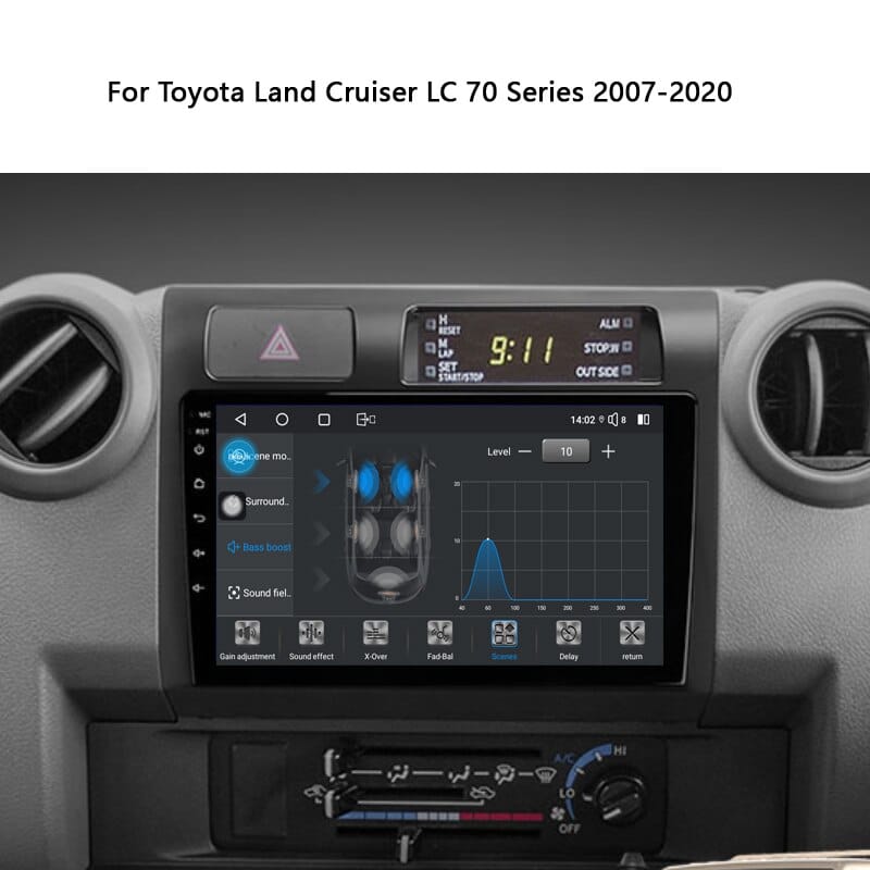 Idoing Car Stereo Android Head Unit Radio Multimedia Video Player For Toyota Land Cruiser LC 70 Series 2007 2020 Navigation GPS| |   - AliExpress