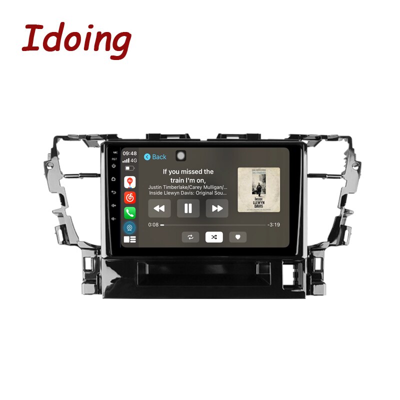 Idoing10.2 inch Car Stereo Android Head Unit For Toyota Alphard H30 2015-2020 Radio Multimedia Video Player Navigation GPS No 2din